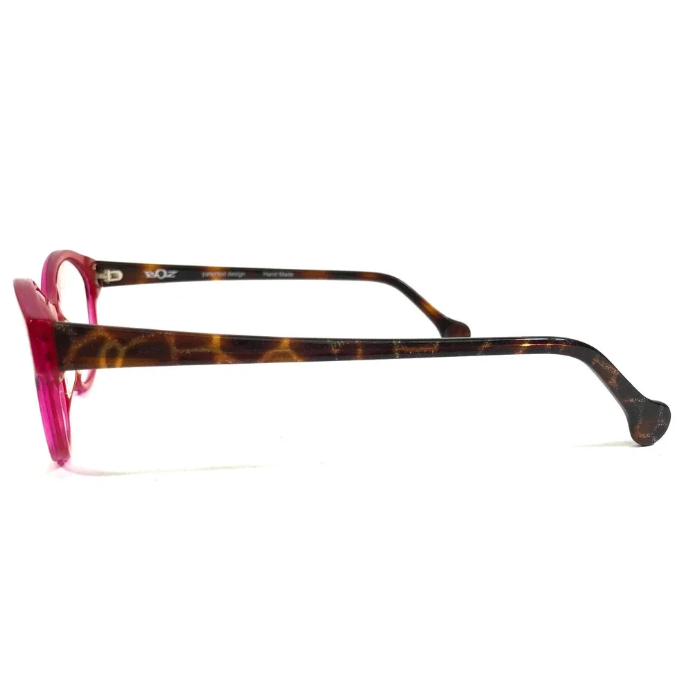 BOZ Eyeglasses Frames WOMBAT 8092 Pink Brown Sparkly Glitter 54-15-140